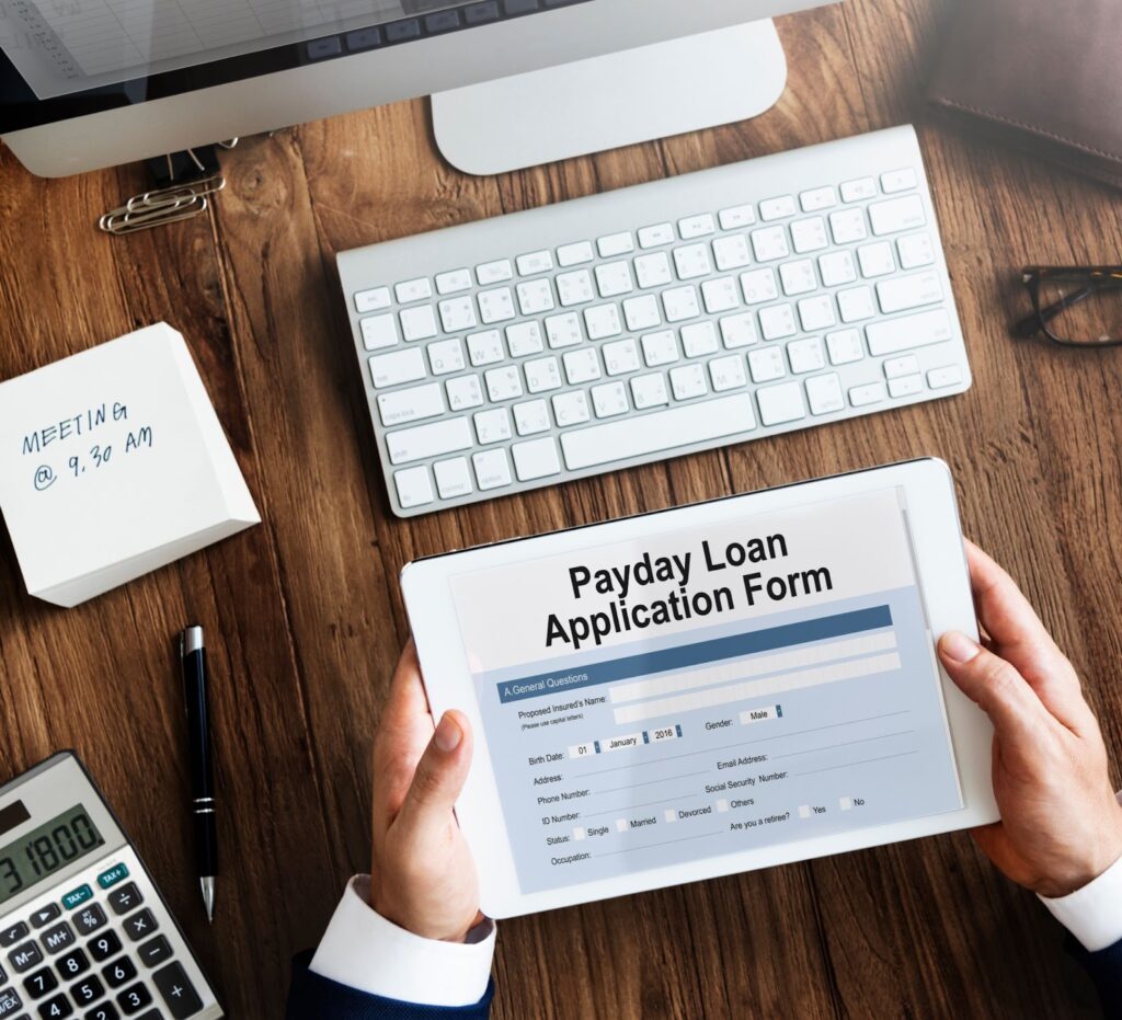 Online payday loan application form for quick cash. Fill out the form to apply for a payday loan