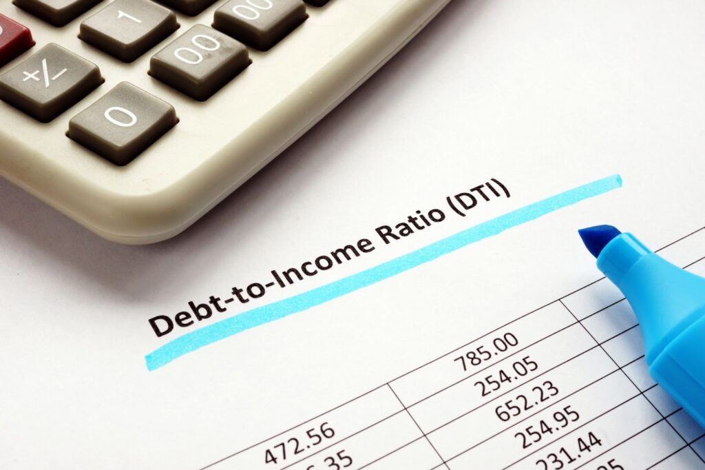 A visual representation of debt-income ratio (DLI) for online installment loans and installment loan rates